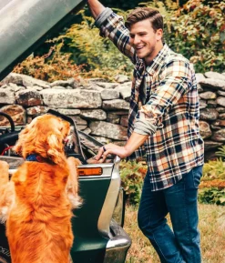 Online Kiel James Patrick Acorn Harvest Flannel Shirt - Men'S