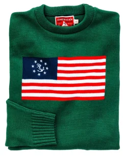 Kiel James Patrick American Yacht Sweater- Green