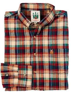 Outlet Kiel James Patrick Apple Cinnamon Flannel Shirt