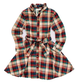 Discount Kiel James Patrick Apple Cinnamon Kids Flannel Dress