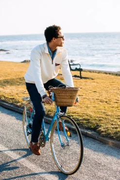 Online Kiel James Patrick Bermuda Sails Quarterzip (Men'S)