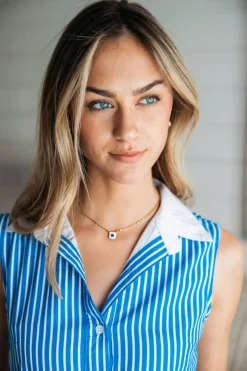 Clearance Kiel James Patrick Cerulean Sea Summering Dress