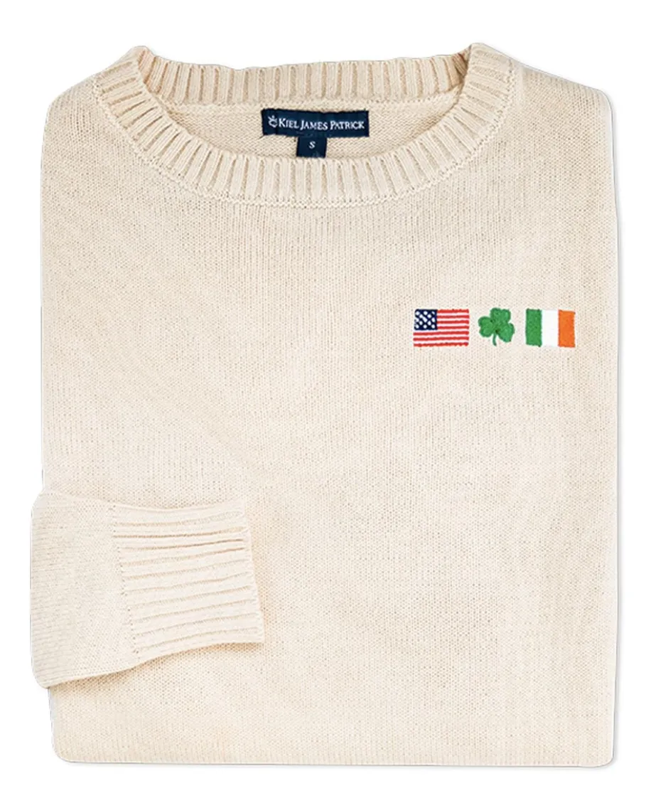 Clearance Kiel James Patrick Embroidered Irish American Sweater (Men'S)