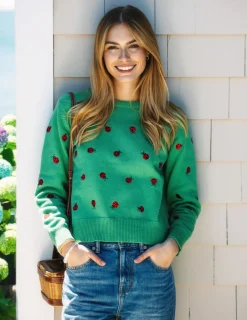 Hot Kiel James Patrick Garden Ladybug Sweater
