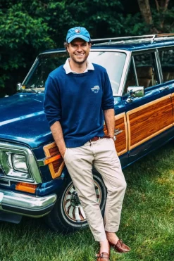 Outlet Kiel James Patrick Griswold Woody Monogram Sweater (Men'S)