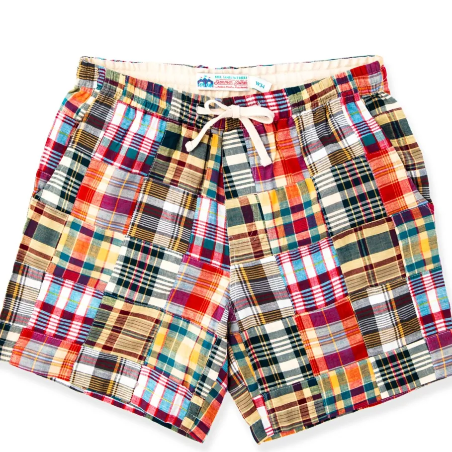 Best Kiel James Patrick Hyannis Drawstring Madras Shorts