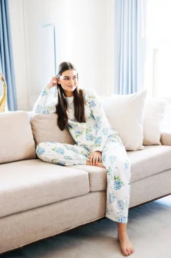 Kiel James Patrick Hydrangea Bloom Pajama Set