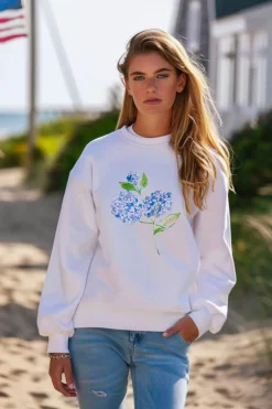 Best Kiel James Patrick Hydrangea Bloom Sweatshirt