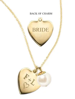 New Kiel James Patrick I Heart Pearls Wedding - Gold