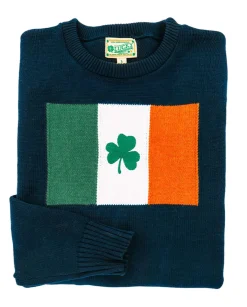 Best Kiel James Patrick Irish Shamrock Flag Sweater