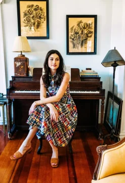 Online Kiel James Patrick Jacqueline Patchwork Madras Shirtdress