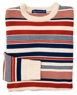 Kiel James Patrick Monhegan Striped Sweater