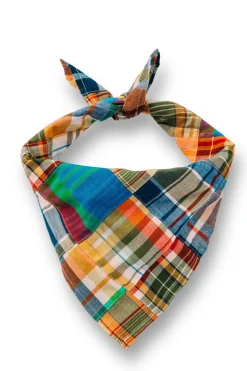 Kiel James Patrick Montauk Patchwork Madras Bandana