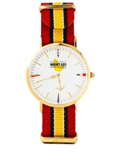 Outlet Kiel James Patrick Mount Gay Rum Red Cap Adventurer Timepiece