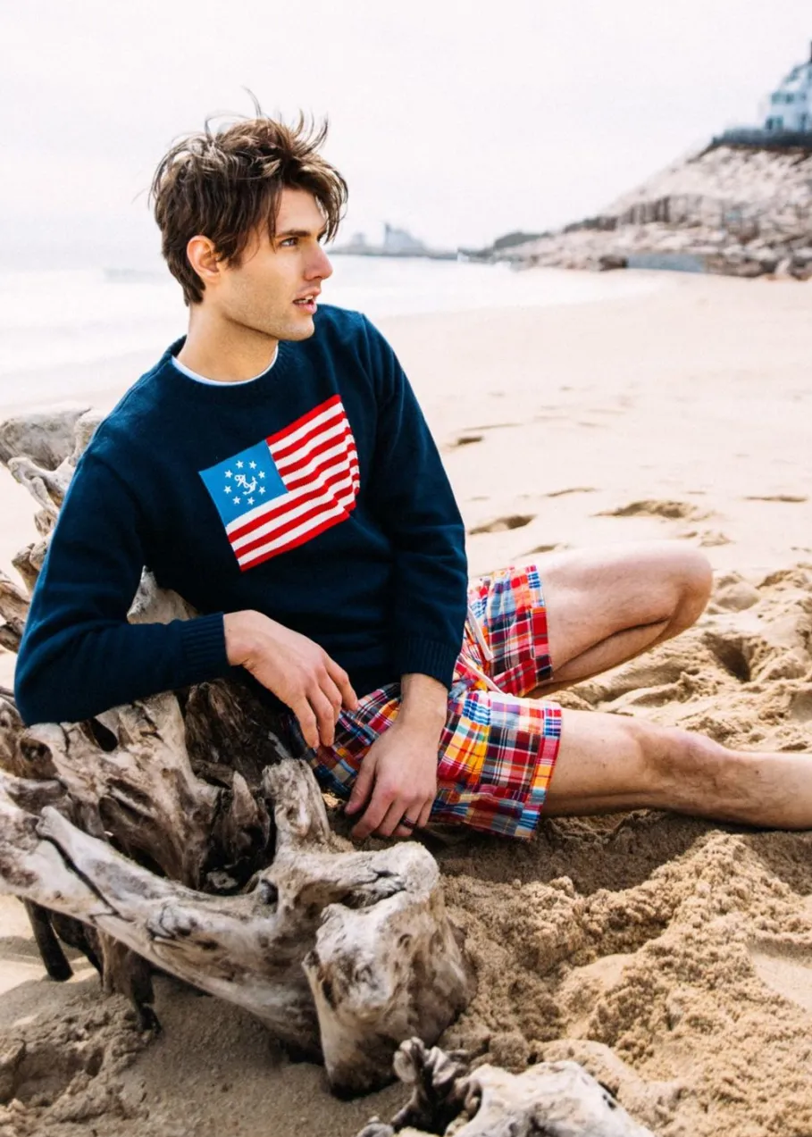 Online Kiel James Patrick Nantucket Drawstring Madras Shorts