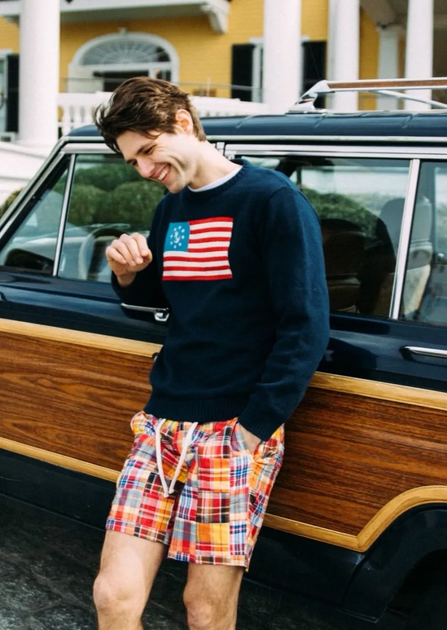 Online Kiel James Patrick Nantucket Drawstring Madras Shorts