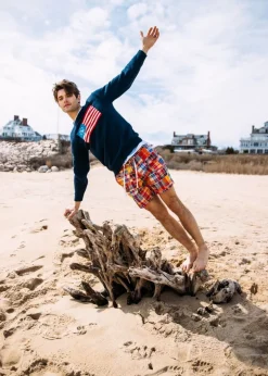 Online Kiel James Patrick Nantucket Drawstring Madras Shorts