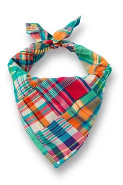 Clearance Kiel James Patrick Newport Patchwork Madras Bandana
