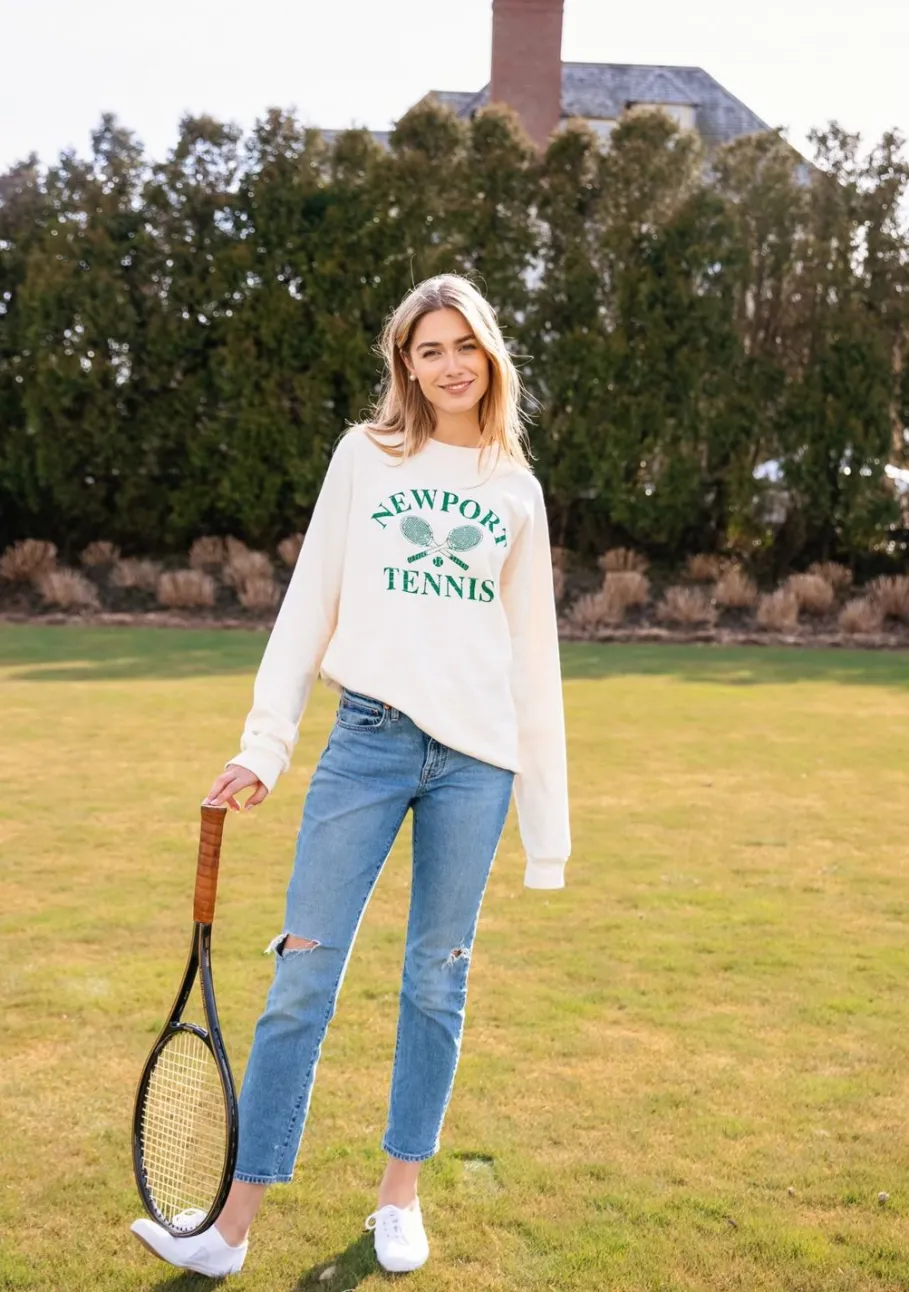 Discount Kiel James Patrick Newport Tennis Sweatshirt