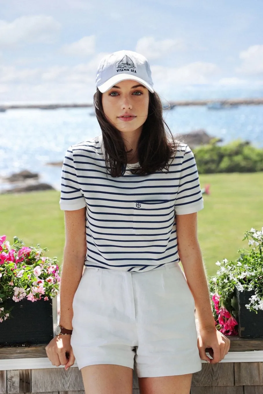 Clearance Kiel James Patrick Ocean Crest Linen Shorts