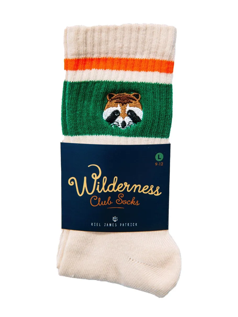 Hot Kiel James Patrick Raccoon Wilderness Kids Socks