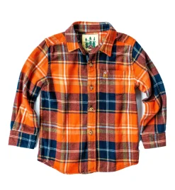 Hot Kiel James Patrick Shenandoah Sunset Kids Flannel Shirt