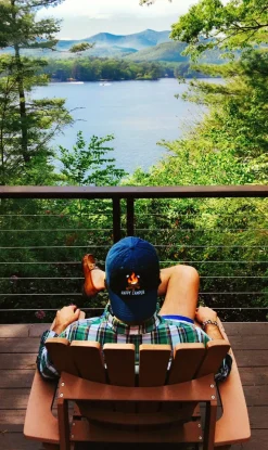 Hot Kiel James Patrick S'Mores Happy Camper Hat