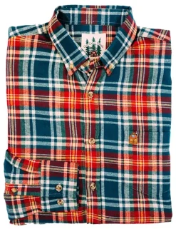 Clearance Kiel James Patrick The Blue Ridge Mountain Flannel Shirt - Men'S