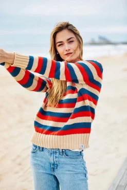 Sale Kiel James Patrick The Chatham Striped Sweater