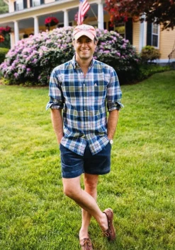 Outlet Kiel James Patrick The Coastal Cord Short- Blue