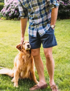 Outlet Kiel James Patrick The Coastal Cord Short- Blue