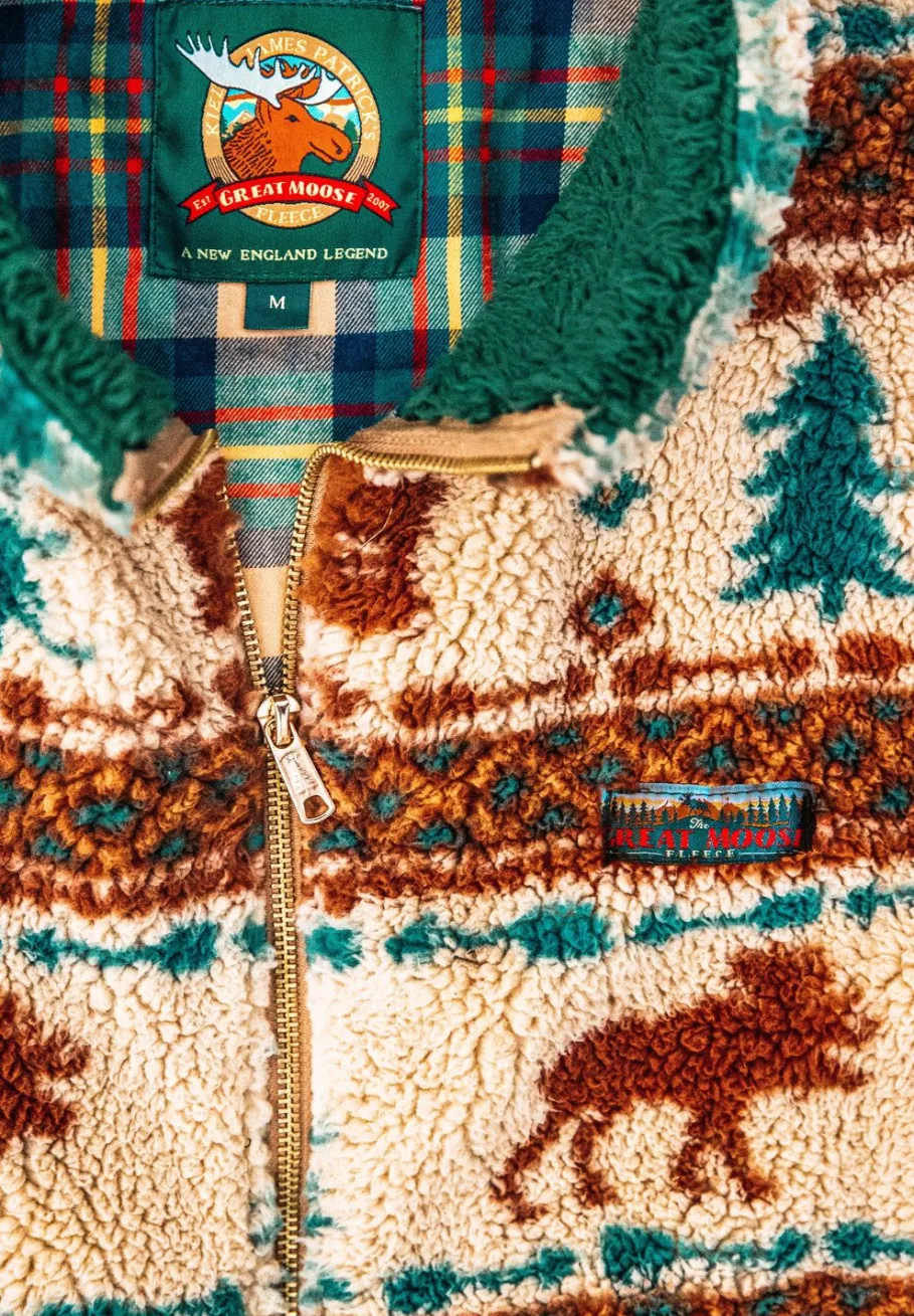 New Kiel James Patrick The Great Moose Fleece