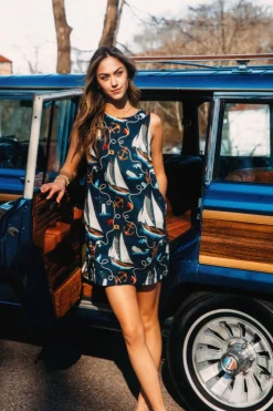 Online Kiel James Patrick The New England Mariner Shift Dress