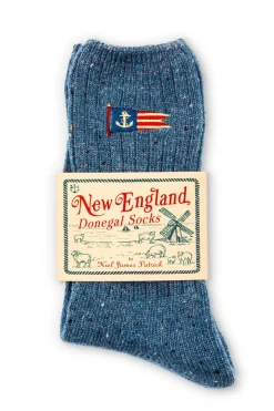 New Kiel James Patrick The Old Salt Yacht Flag Donegal Socks