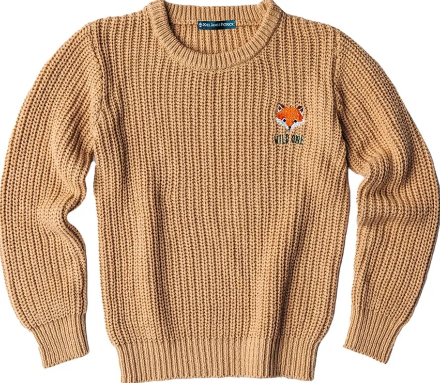 Outlet Kiel James Patrick Wilderness Fox Kids Sweater